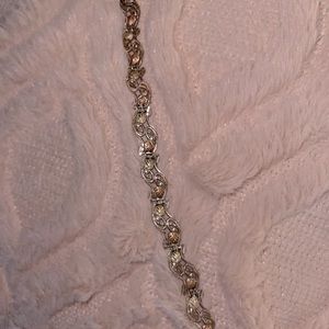 Black Hills Gold Vine Link Bracelet in Sterling Silver - 7.75